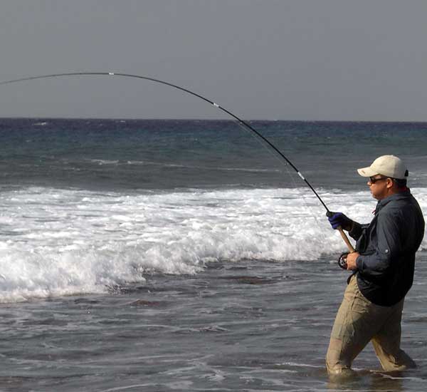 GT Fischen in der Brandung mit er Fliegenrute